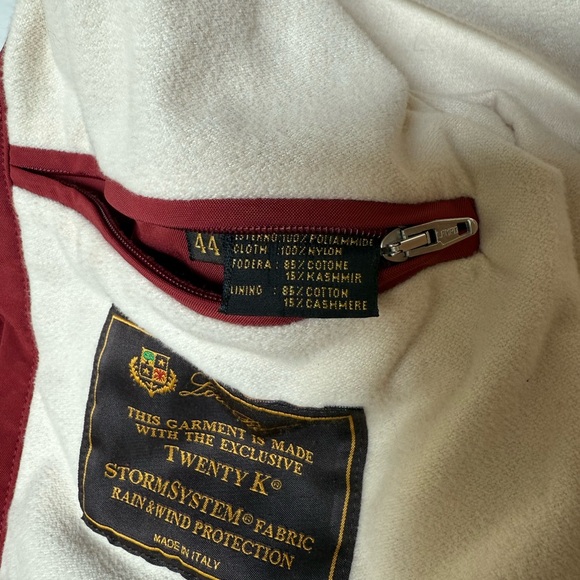 Loro Piana Vintage Red Quilted Vest - Size 44 - Picture 8 of 8